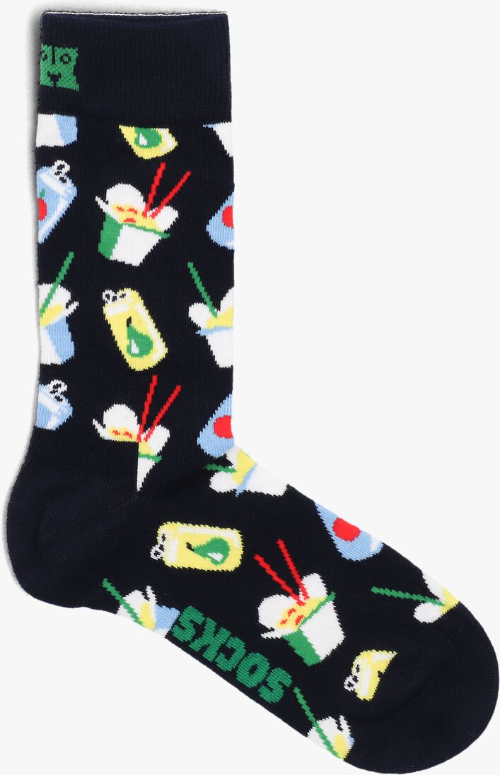 HAPPY SOCKS zwarte happy socks sokken take away