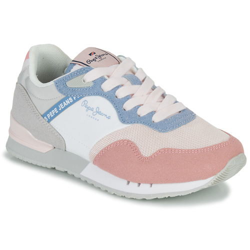 Pepe jeans - LONDON BASIC G - Blanc / Rose