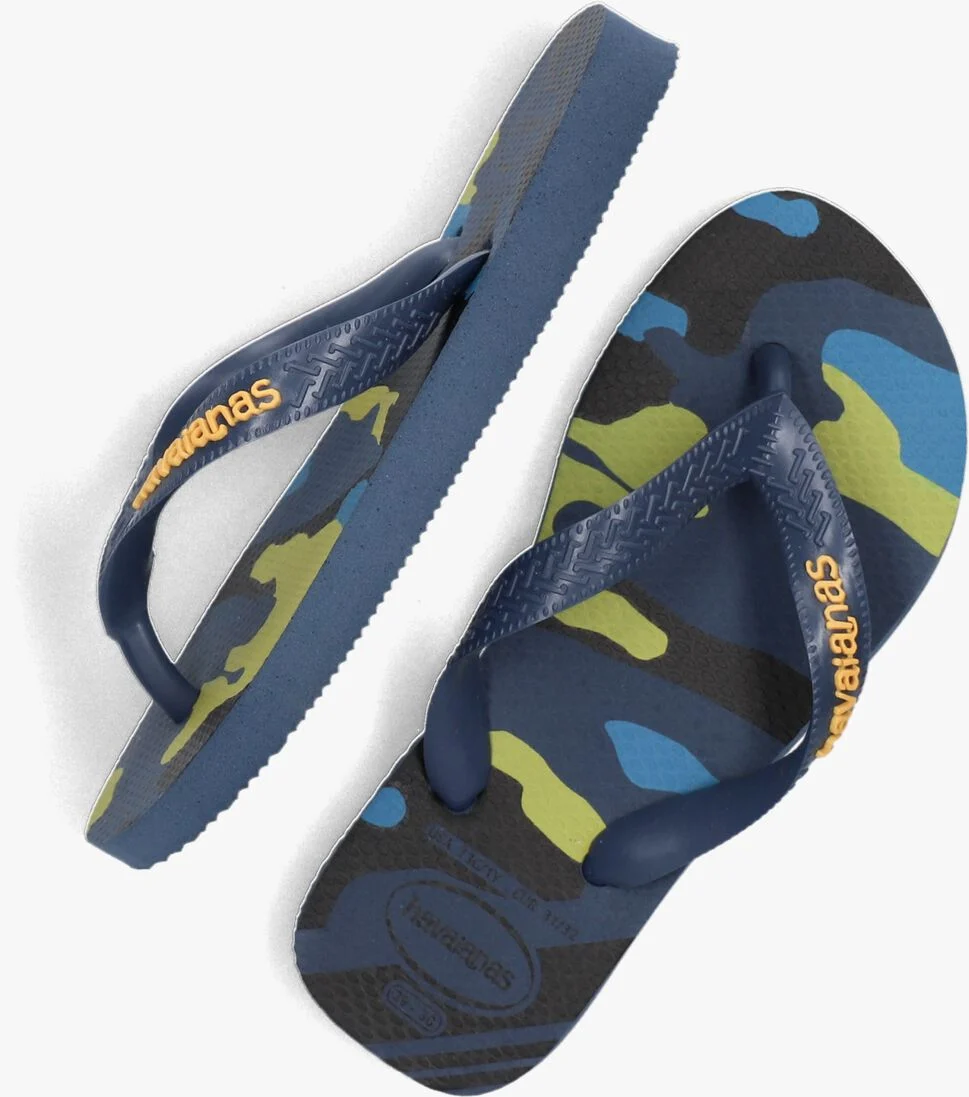 HAVAIANAS blauwe havaianas teenslippers top camu kids