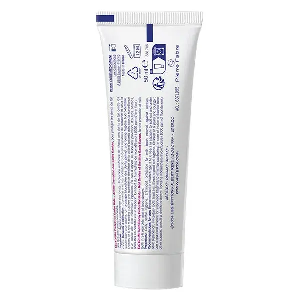 Elgydium dentifrice kids 3/6 ans grenadine protection caries tube 50 ml