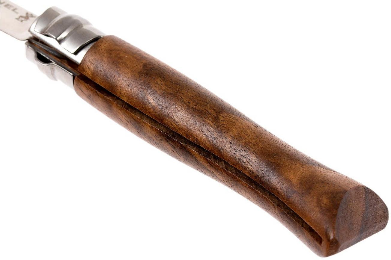 Opinel zakmes No. 6 Luxury Range, RVS, walnoothout