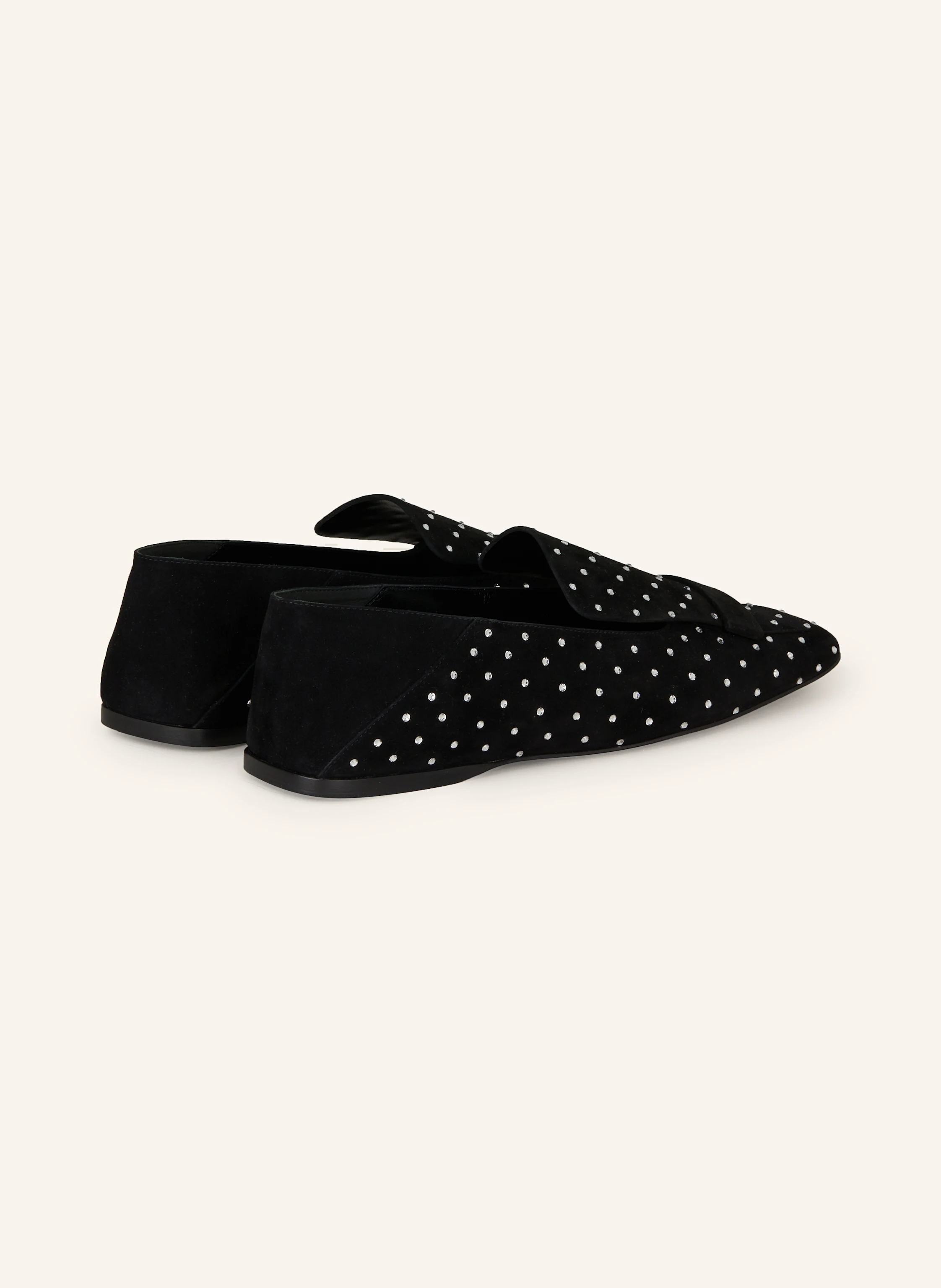 sergio rossi Slipper mit Schmucksteinen