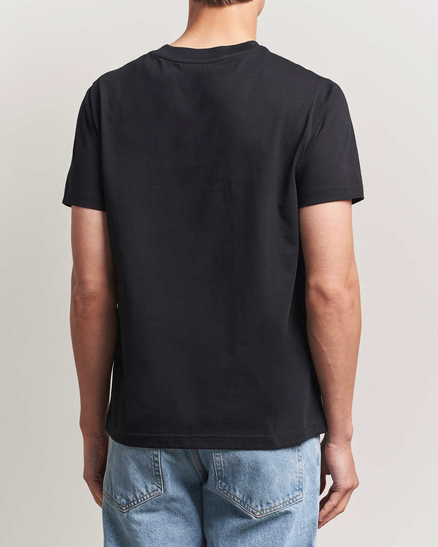 A.P.C. Embroidered APC T-Shirt Black