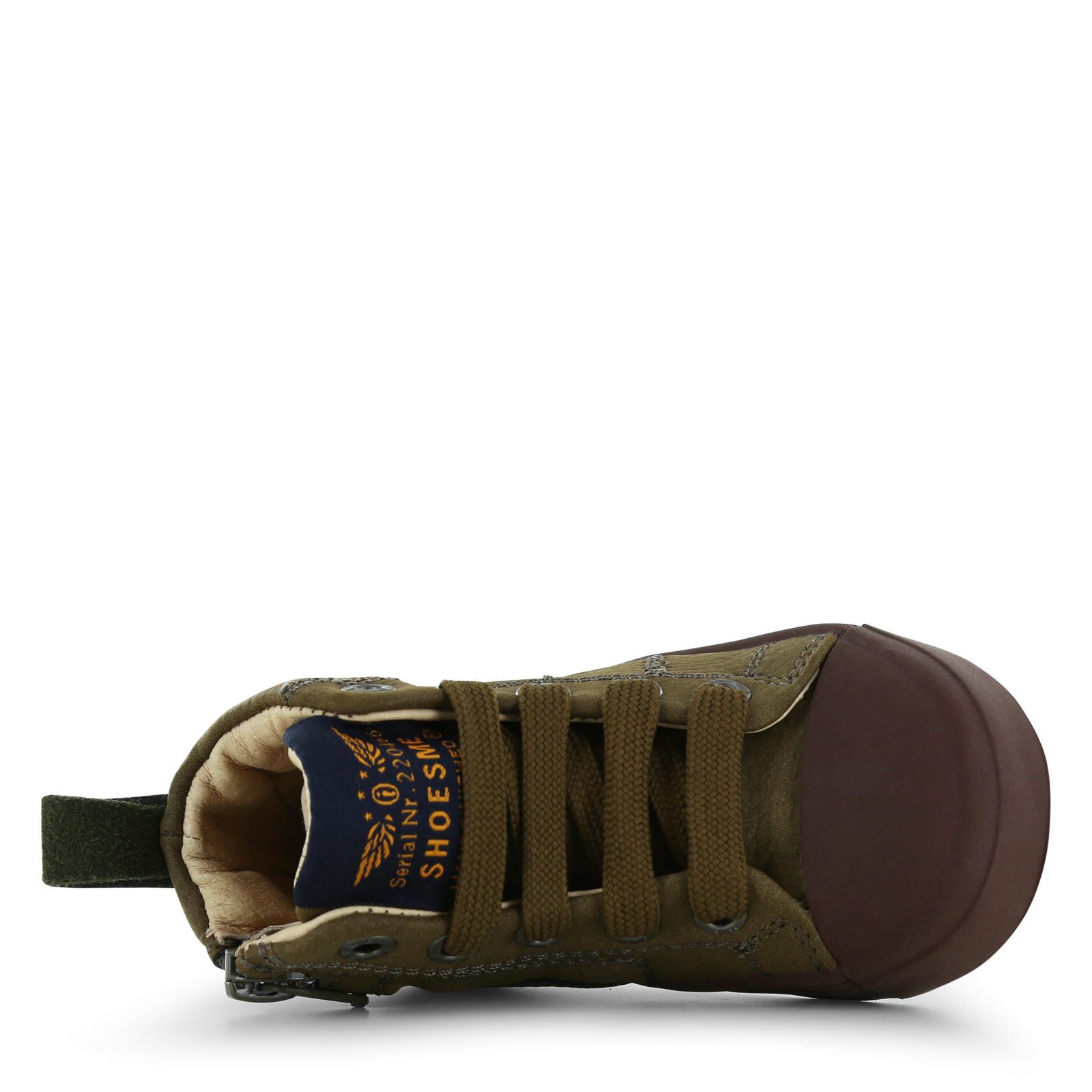 Shoesme grüner Schnürschuhe mit Aufnäher