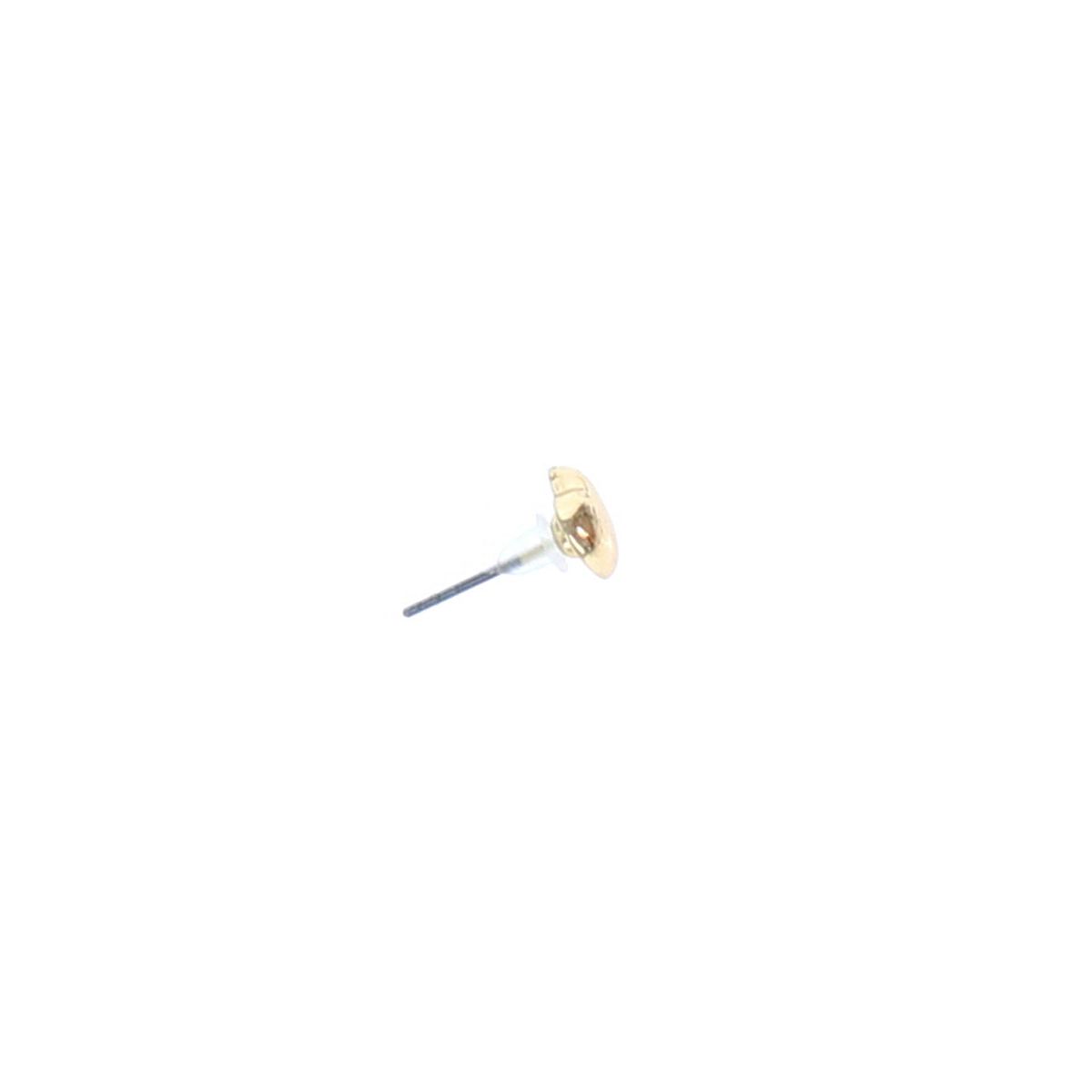 Boucle d'oreille cœur doré Roodoudou