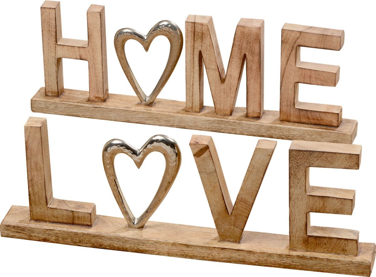 Aufsteller LOVE/HOME