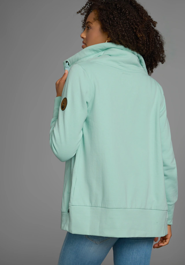 Ocean Sportswear Sweatjacke mit voluminösem hohem Kragen