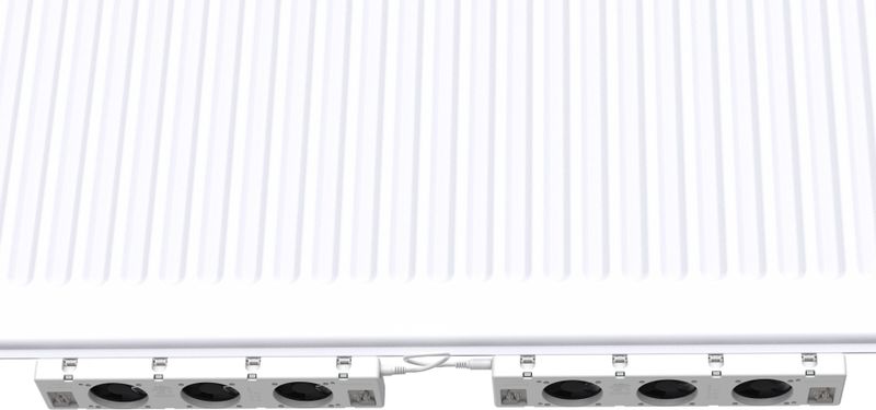 SpeedComfort - Slimme Radiatorventilator - Duo Pack - Energiezuinig - Versnelt Luchtstroom