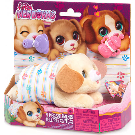 Furreal Newborns hvalp interaktiv bamse 15 cm