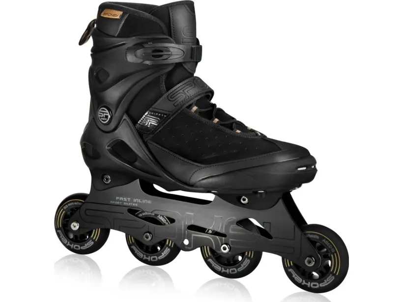 Rulleskøjter Spokey Shiffty Pro speed skates sort str. 41