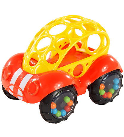 Bright Starts Spielzeugauto - Rattle & Roll Buggy - Rot