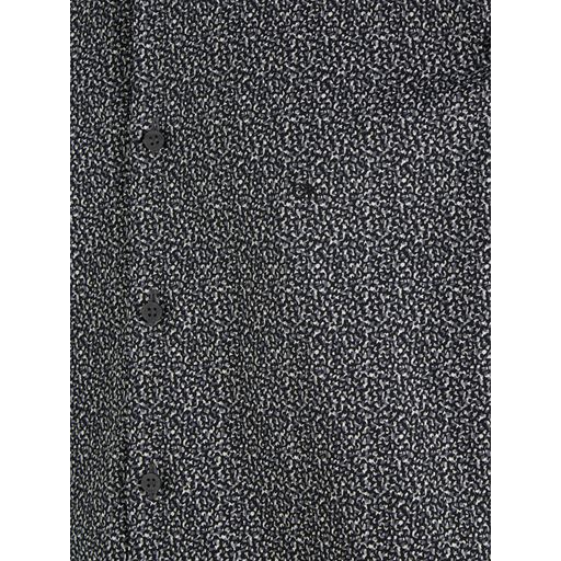 Calvin Klein Poplin Camo Printet Skjorte, Sort, 44