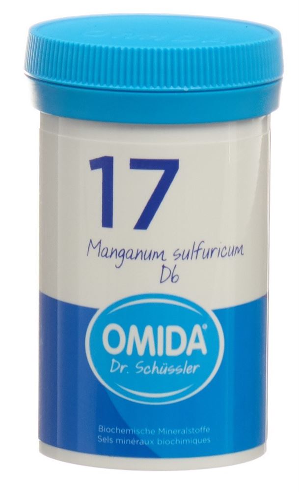Omida Nr17 Manganum sulfuricum Tabl 6 D Ds 100 g