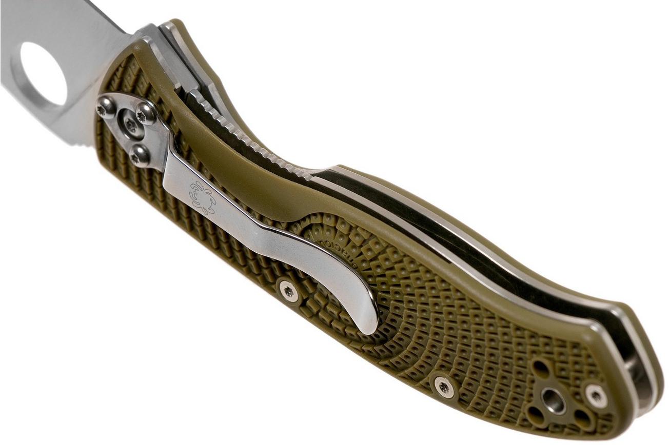Spyderco Tenacious Lightweight OD Green C122POD FRN zakmes