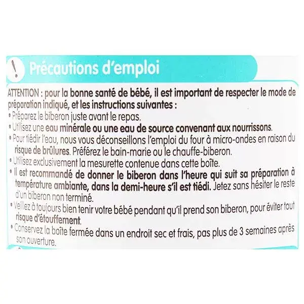 Leite em pó infantil Guigoz sem lactose, 1ª etapa, 400g