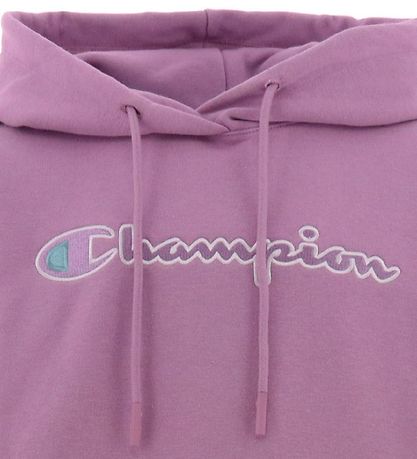 Champion Kapuzenpullover - Lila m. Logo