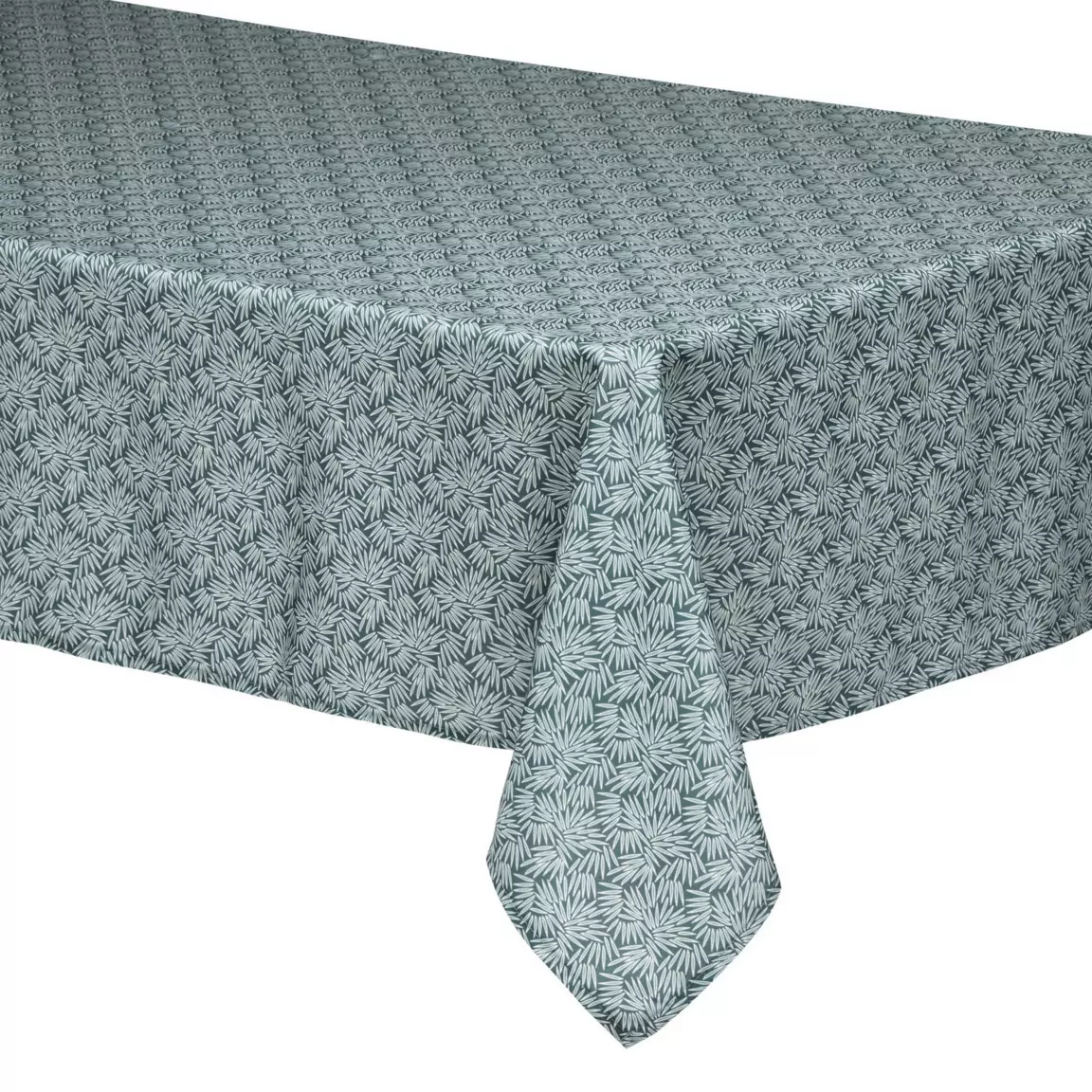 Nappe rectangulaire anti tache (150 x 300 cm) Thais Verte