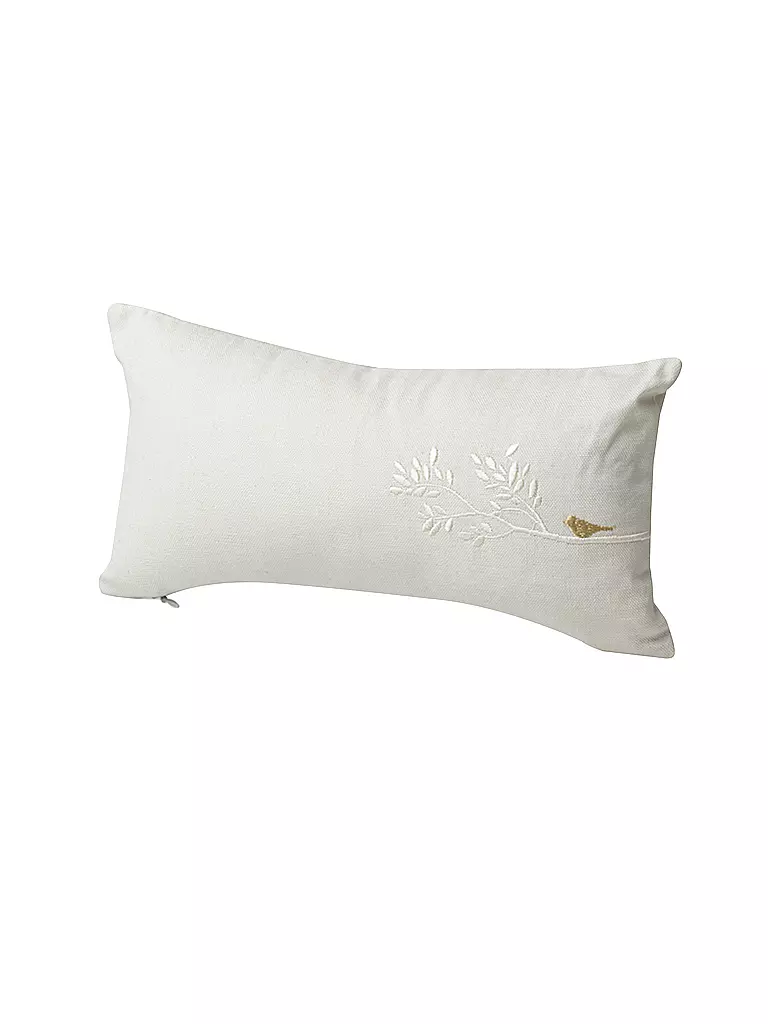 RAEDER Kissen gefüllt TRAUMKISSEN 33x17cm Goldvogerl beige