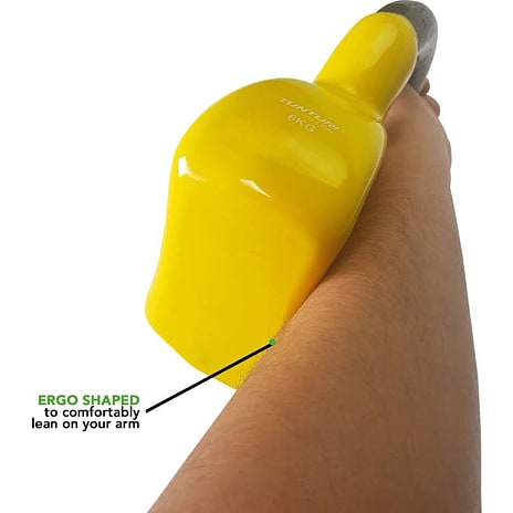 Tunturi Vinyl Kettlebell 6 kg