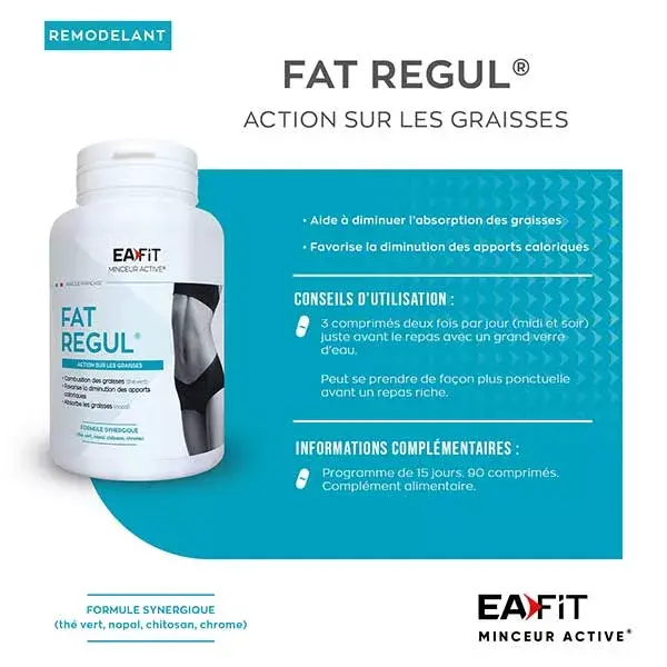 Eafit Fat Regul Active Slimming 90 comprimidos