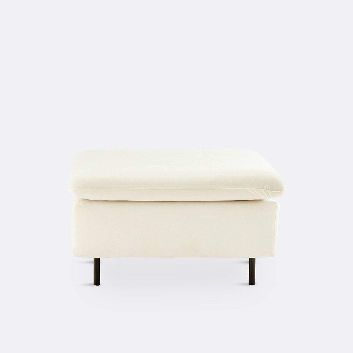 LA REDOUTE INTERIEURS<br>Puff de veludo, Ivete