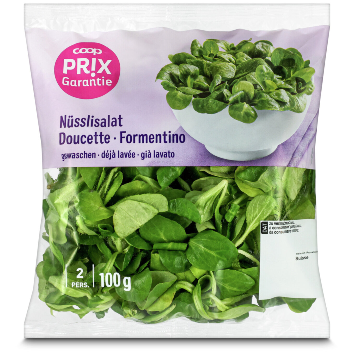 Prix Garantie Nüsslisalat -