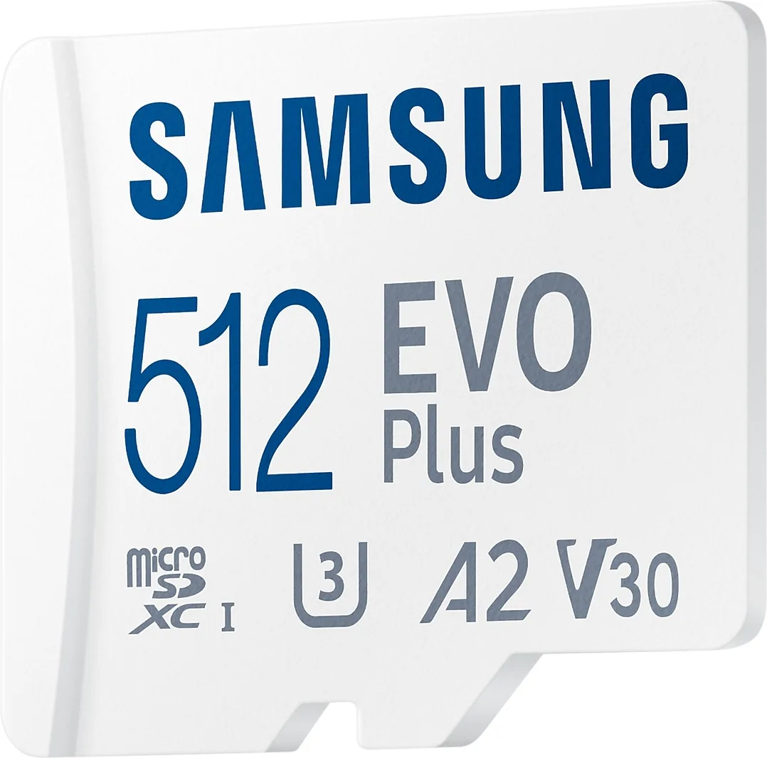 Samsung MicroSDXC EVO Plus 512 Go (2024) Cartes mémoires