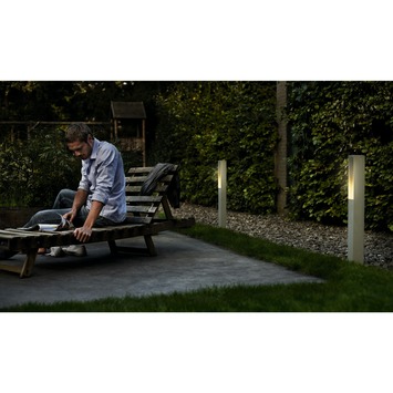 Philips MyGarden tuinpaal Arcade grijs