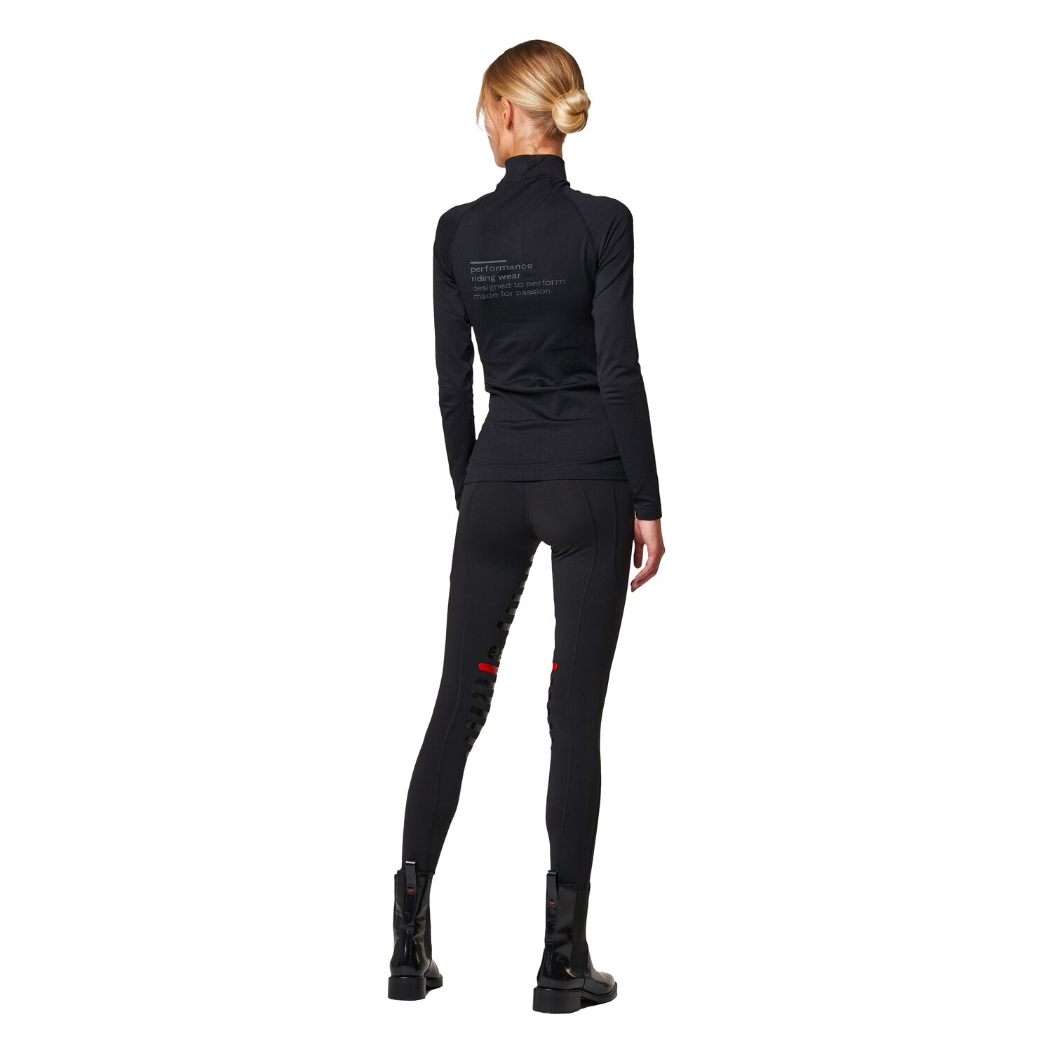 eaSt Shirt Seamless long - black