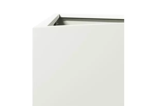 Jardinière bac lit surélevé blanche 40 x 34.5 x 70 cm 02_0039099