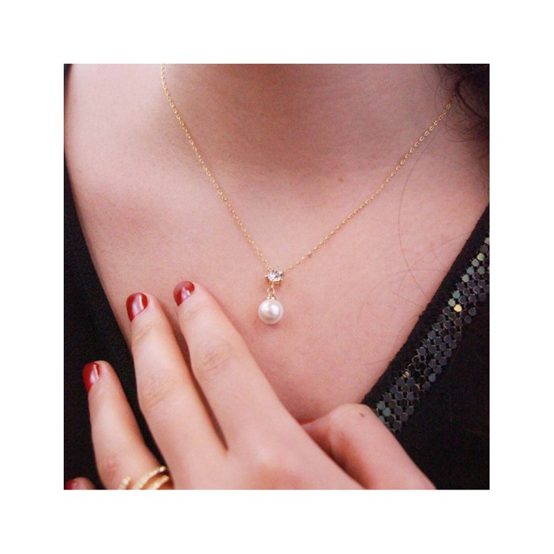 Pendentifs Pauline - Doré et Cristal