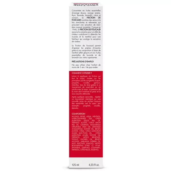 Foucaud Friction de Foucaud Loção Corporal Spray 125ml