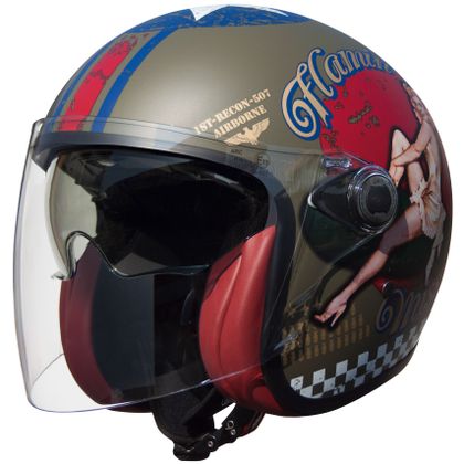 Casque Premier VANGARDE - PINUP MILITARY - Vert