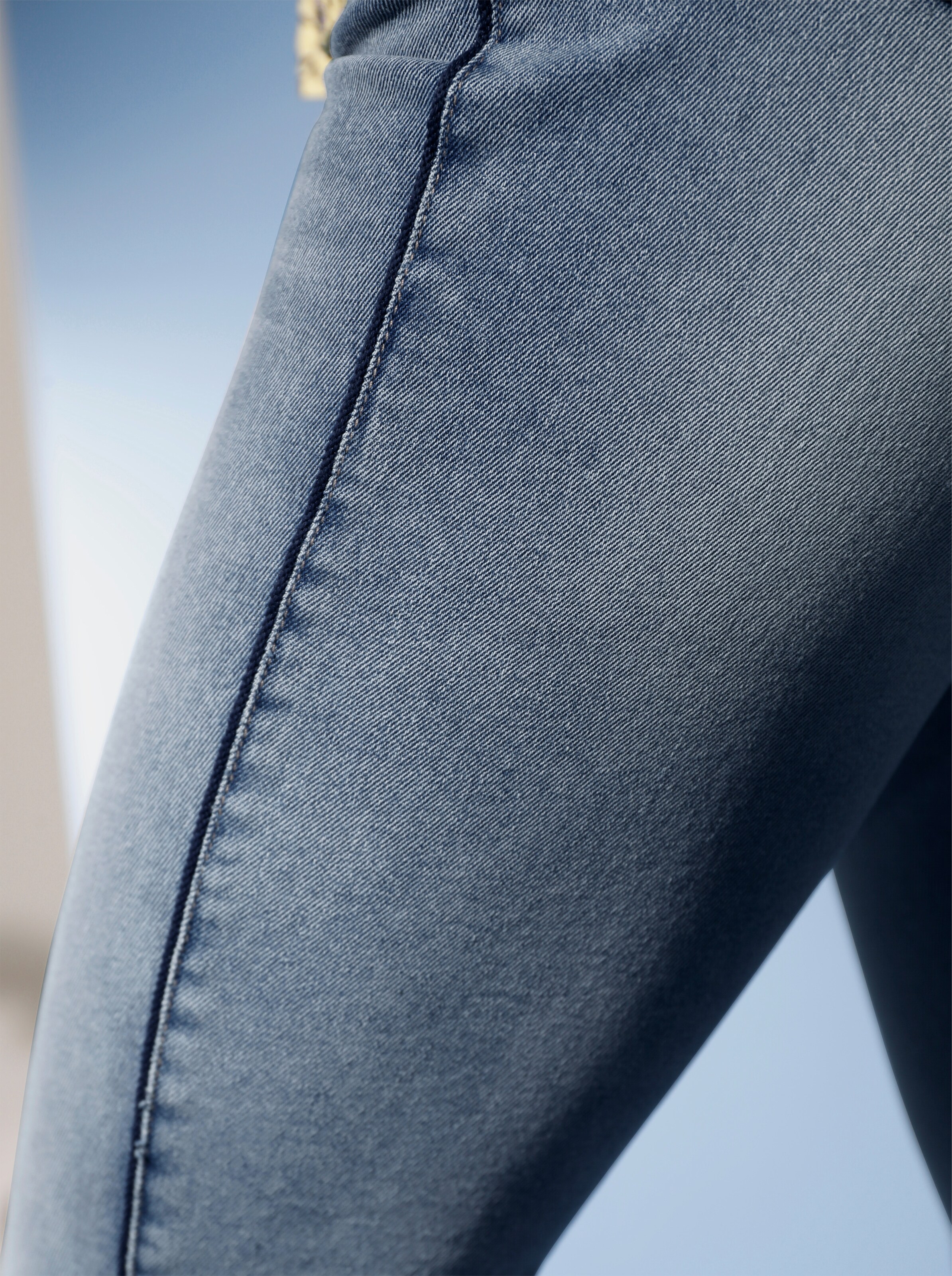 Baumwoll-Lyocell-Jeans