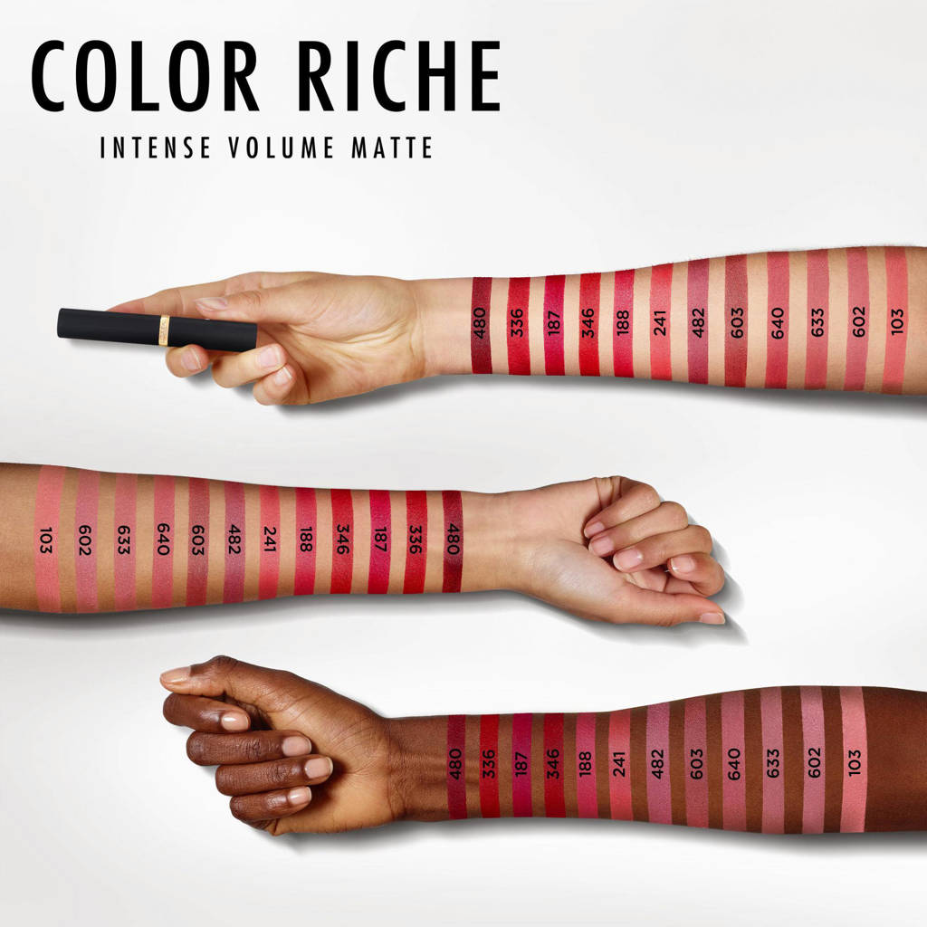 Color Riche Intense Volume Matte lippenstift- 480 Le Plum Dominant