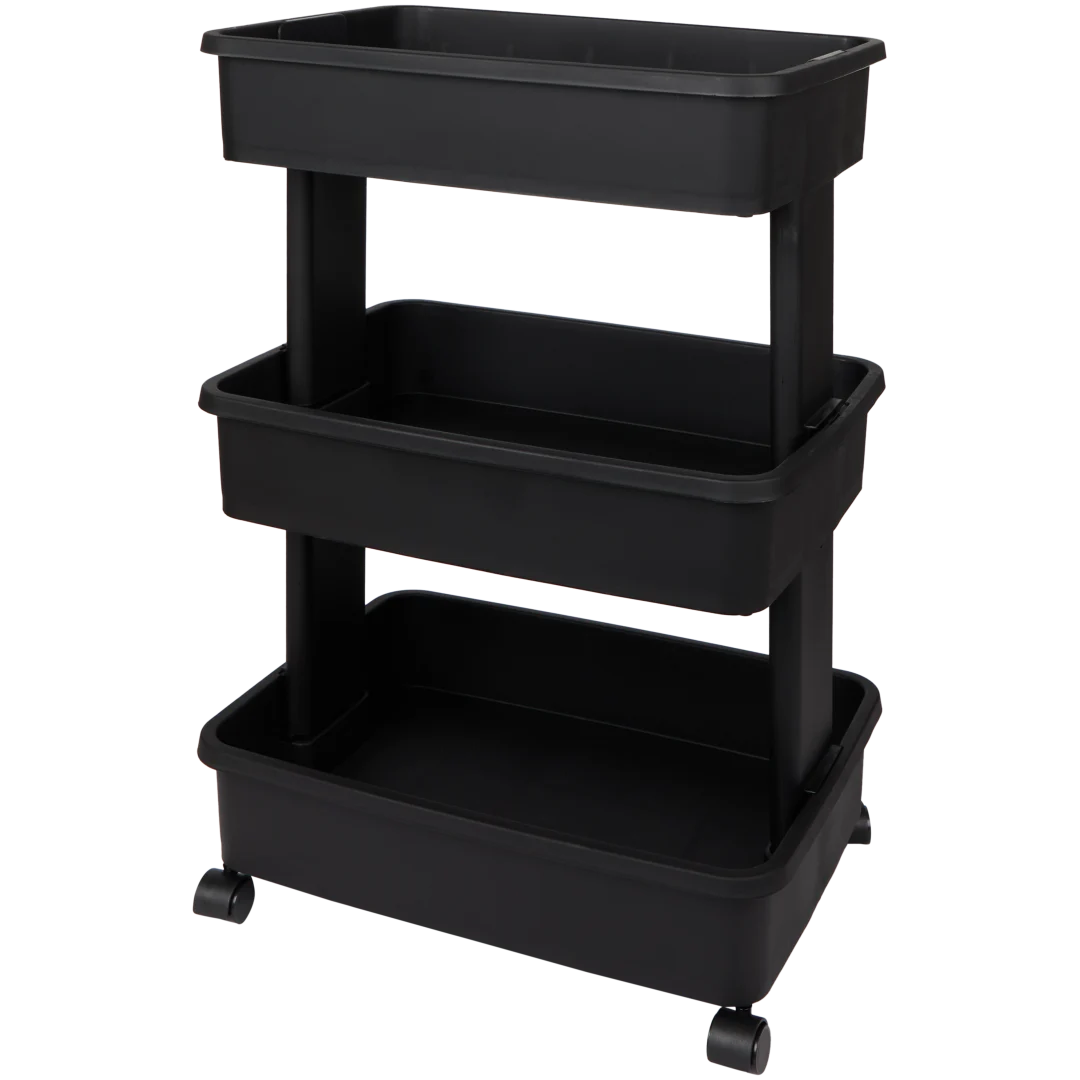 Starplast multifunctionele trolley 44 x 32 x 69 cm | diverse kleuren