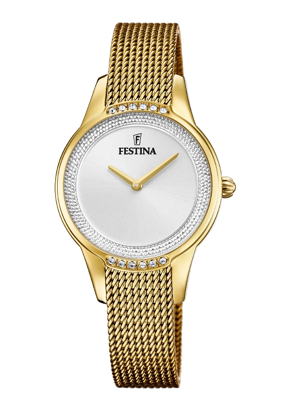 Festina Damenuhr Swarovski Weiß F20495/1