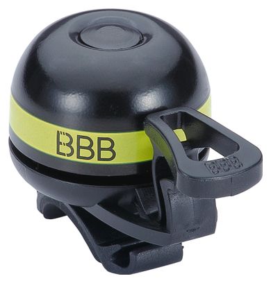 Sonnette BBB EasyFit Deluxe Noir/Jaune