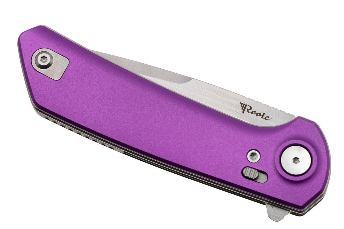 Reate PL-XF Stonewashed NItro-V, Purple Aluminium, zakmes