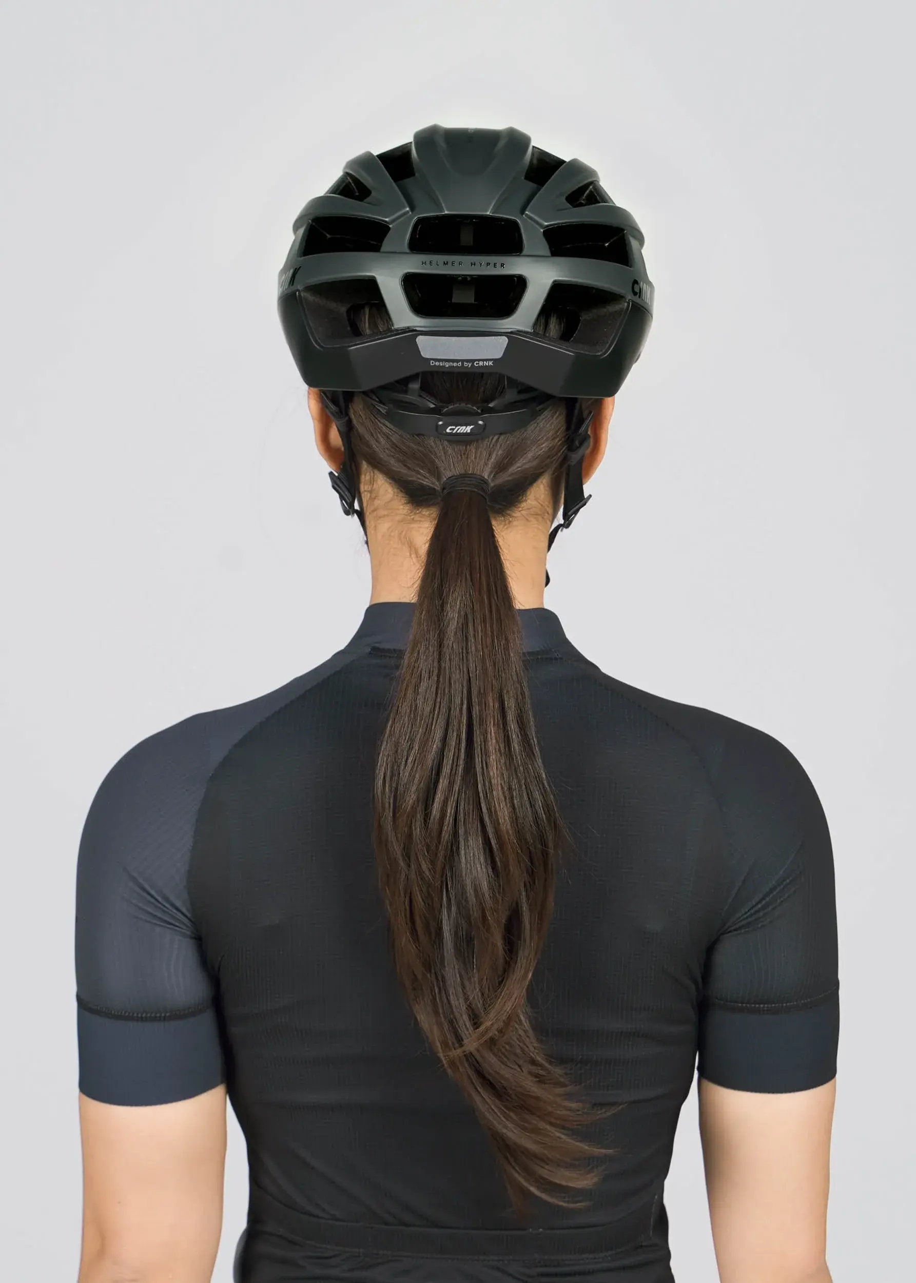 CRNK Helmer Hyper Race Fietshelm Grijs