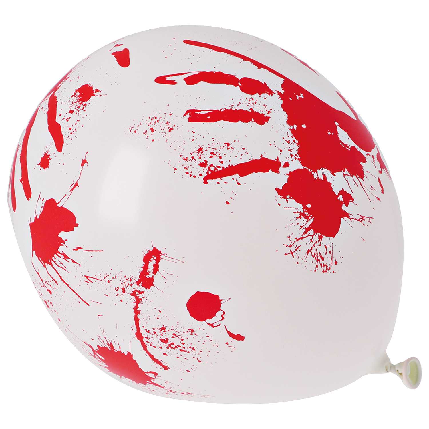 Luftballoon 6er Blutige Hand D=25cm