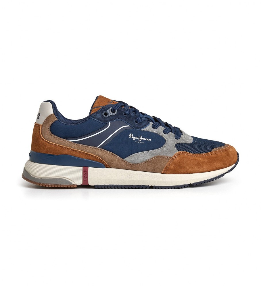 Tênis Pepe Jeans London Pro Advance Multicolor em Couro