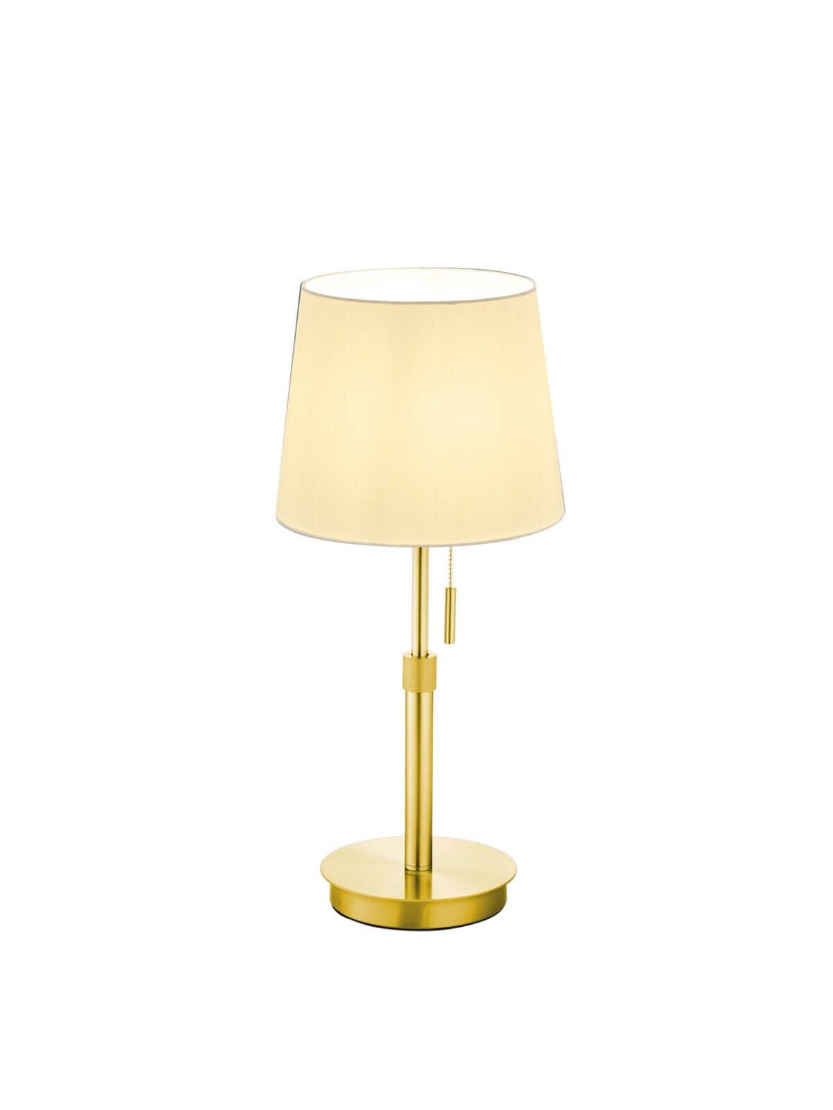TRIO Retrofit Tischlampe LYON messingfarbig
