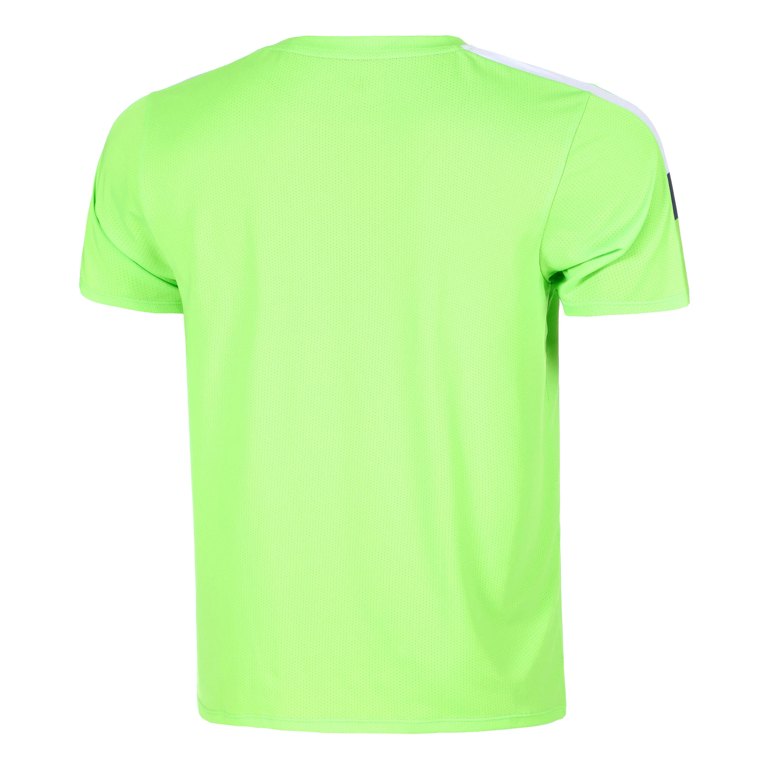 Quiet Please Wild Receiver Hori T-shirt Hommes - Vert Fluo , Multicouleur