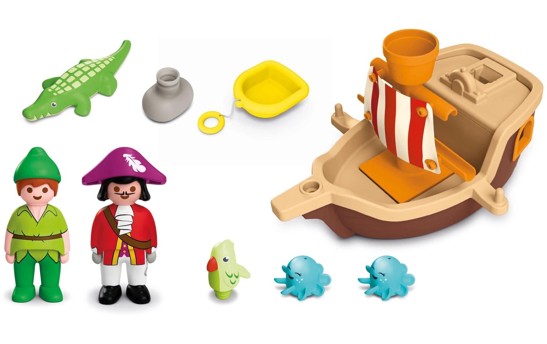 Junior Peter Pans Piratenschiff Wasserspritzspass 71769Spielfiguren-Set