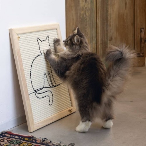 Arranhador para gatos Sammy, desenhado por Lotte.