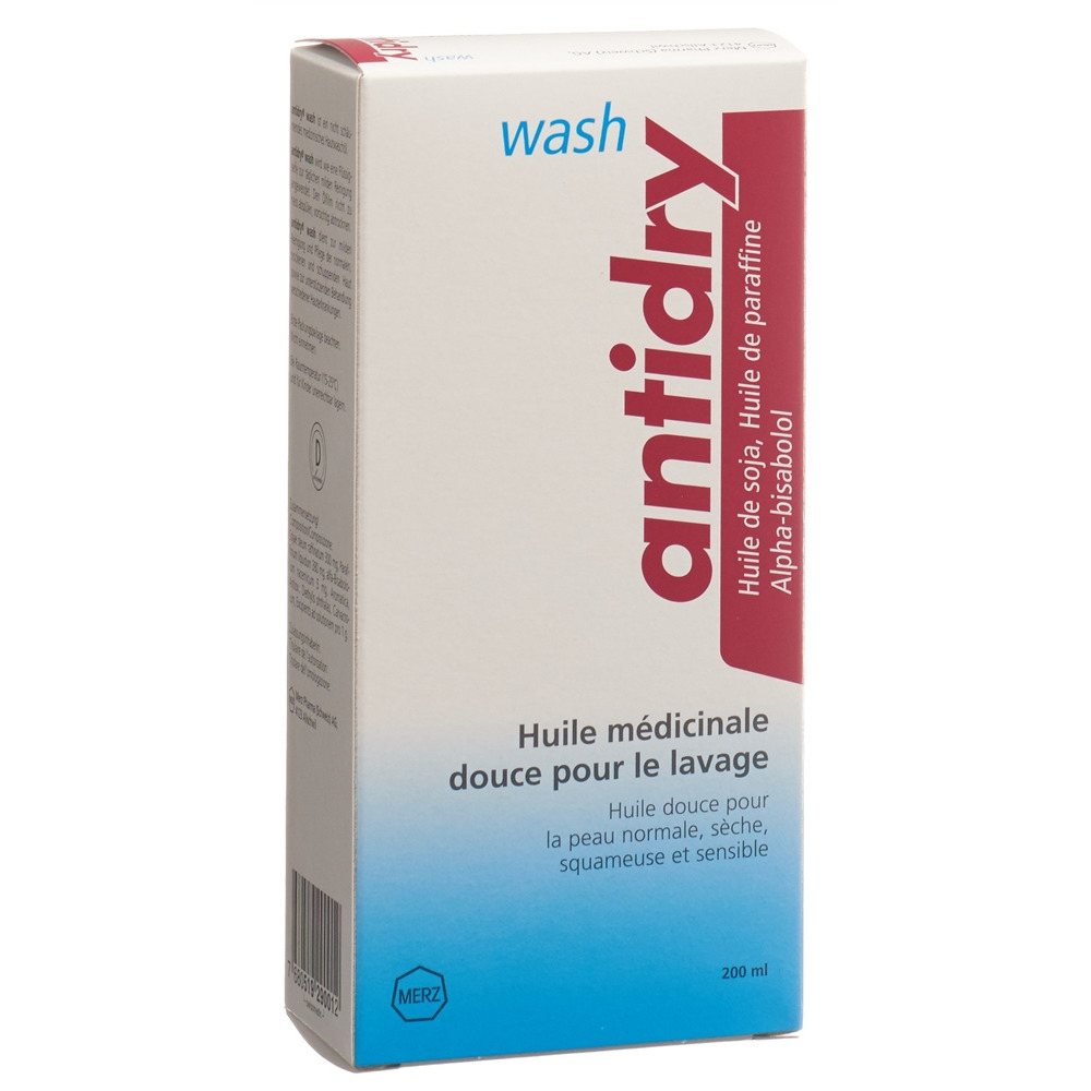 ANTIDRY wash ölige Lösung<br>200 ml, Flasche, Lösung zur Anwendung auf der Haut