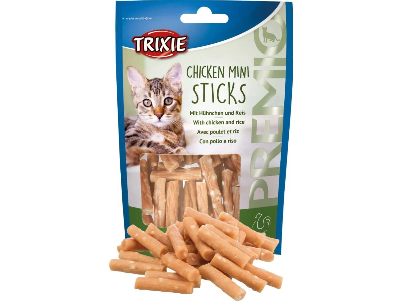 Trixie Premio Mini Sticks, kylling/ris, 50 g - (6 pk/ps)