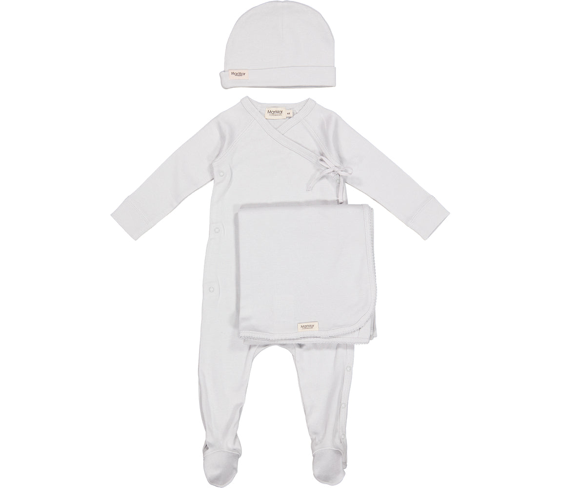 New Born Gift Box 3 Pcs - Pale Blue