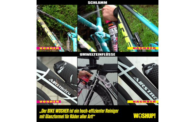 WOSHUP! Bike Wosher Fahrradreiniger 1 Liter